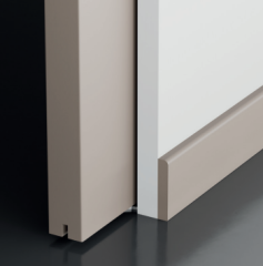 Skrytá podlahová soklová lišta Ermerika základní Pro vlastní výplň