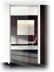 Skleněné dveře do stavebního pouzdra